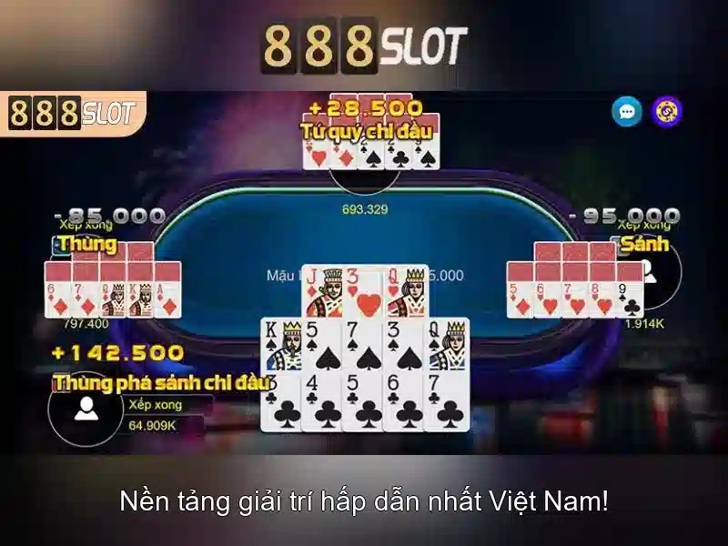 Các trò chơi và hình thức thưởng tại 888slot
